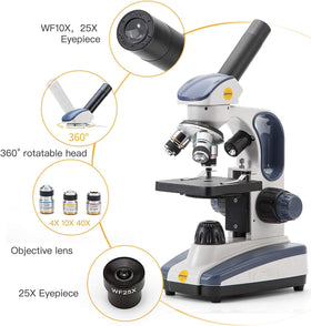 SWIFT SW200DL precision fine focus highlights sharp specimen detail.