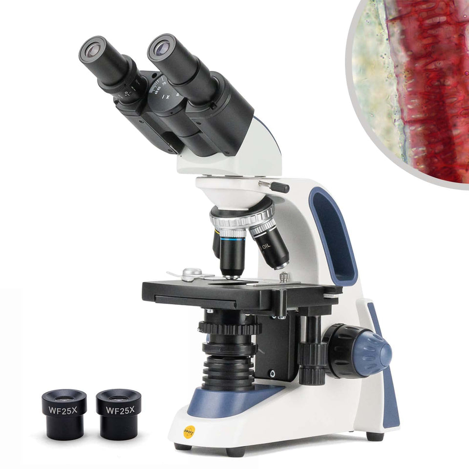 SWIFT SW380B magnification dial enables precise multi-level viewing.
