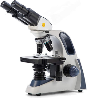 SWIFT SW380B mechanical stage ensures smooth slide movement.