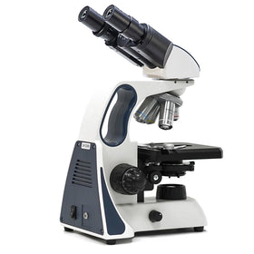 Swift SW400 mechanical stage supports precise slide movement during experiments.