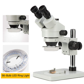 SWIFT WF10X eyepieces deliver wide-field clarity for quick specimen scanning.
