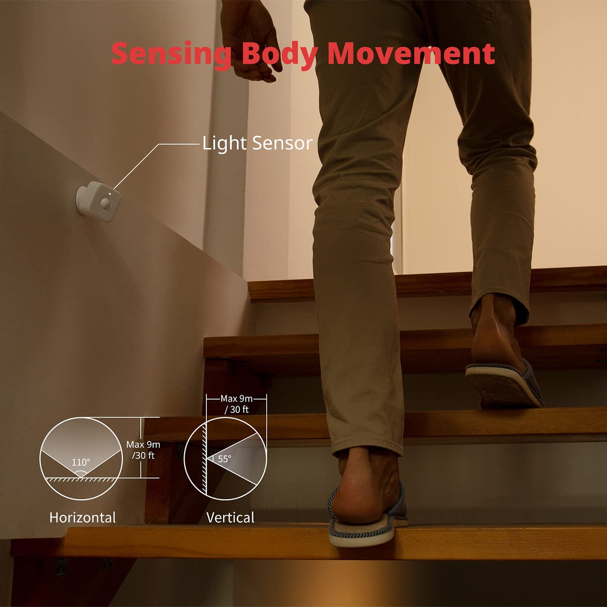 SwitchBot Smart Motion Door Sensor allows adjustable sensitivity to filter alerts.