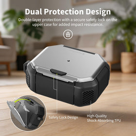 SwitchEasy Defender features aluminum-reinforced frame for added drop protection and durability.