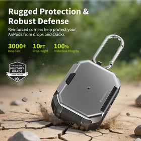 SwitchEasy Defender case built-in stand enables hands-free viewing at 45° or 90°.