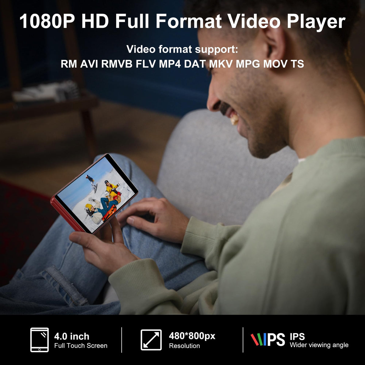 SWOFY M503 Pro app store screen displaying apps and parental controls