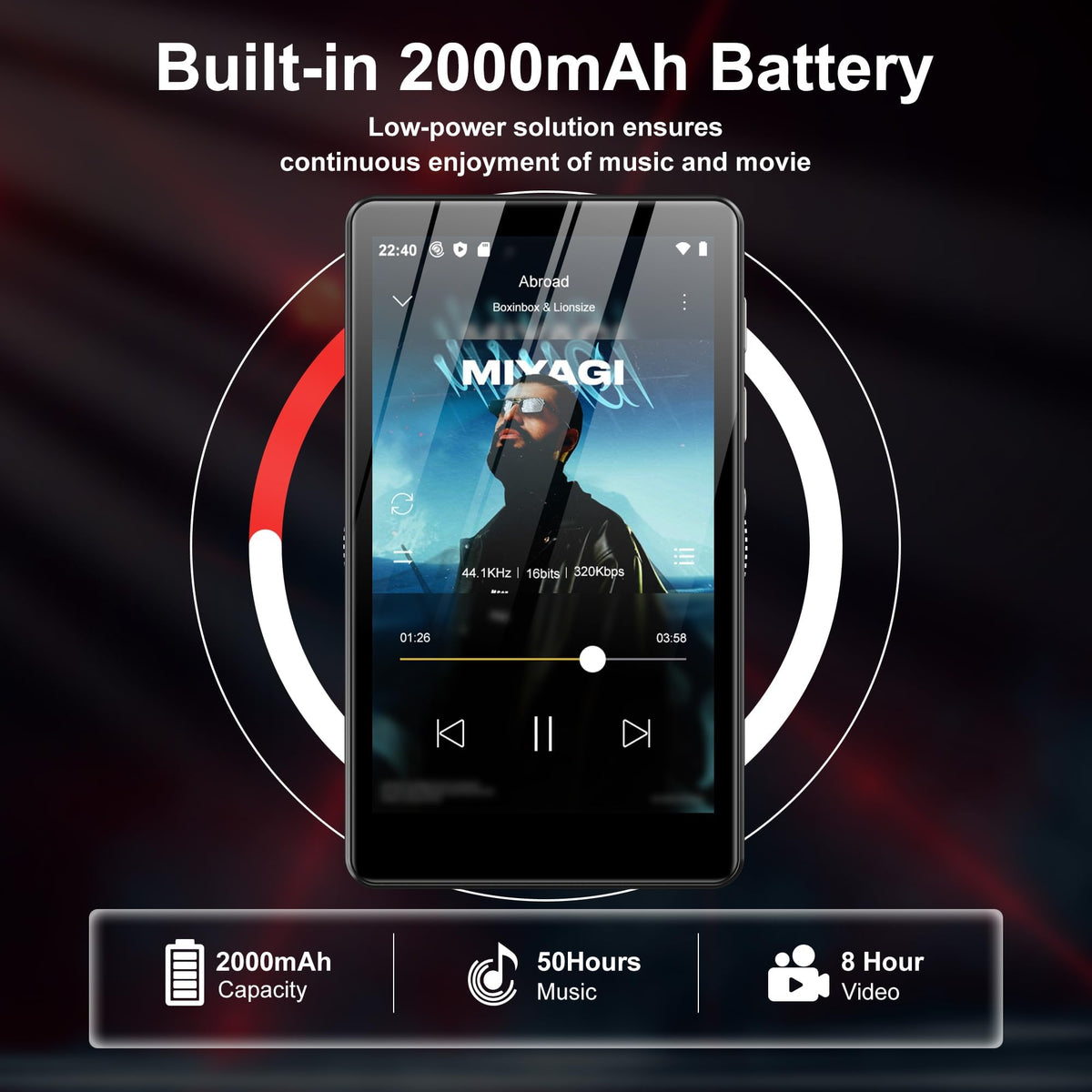 SWOFY M503Pro back view highlighting slim profile and durable build