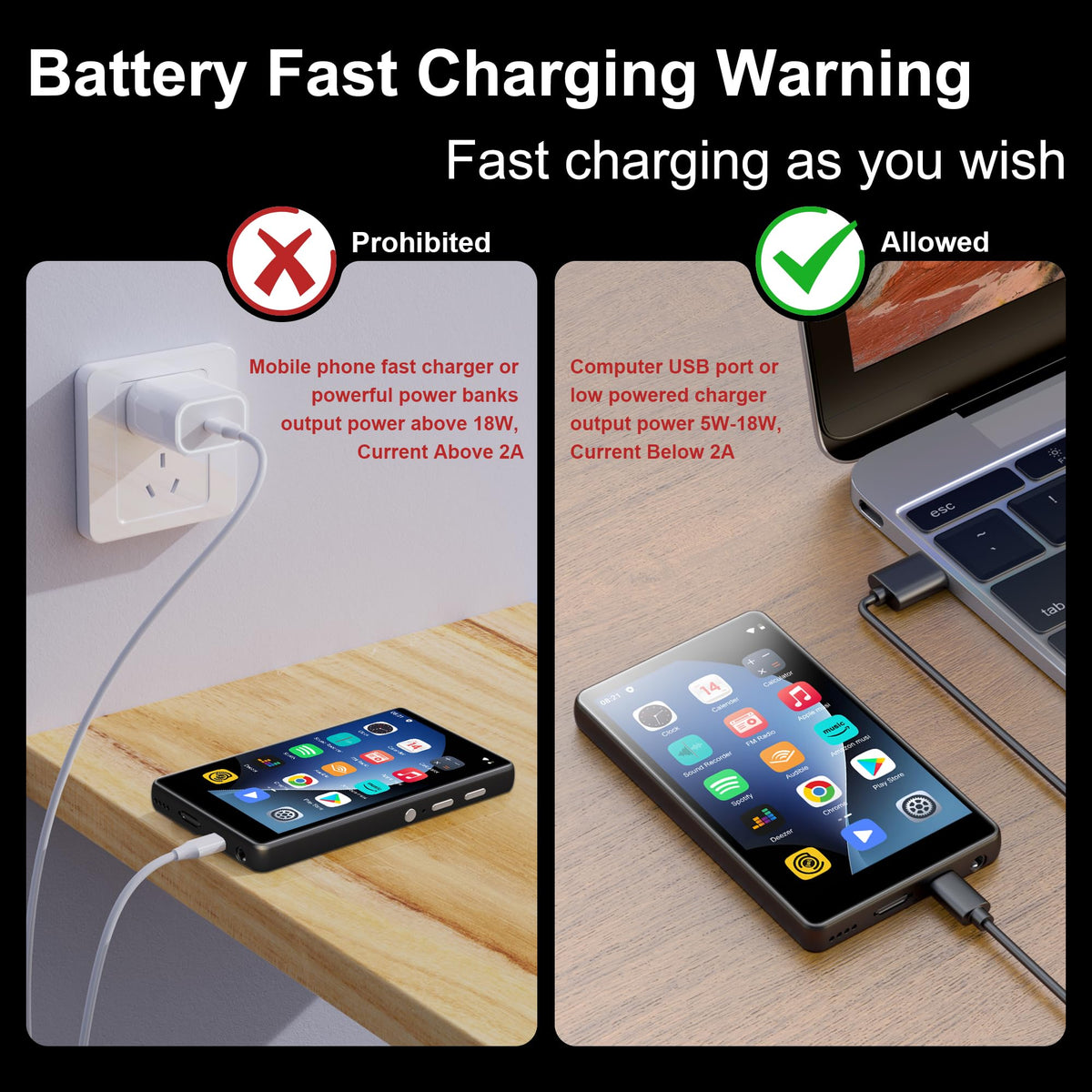 SWOFY M503Pro long battery life supports extended listening sessions away from home