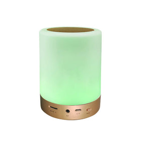 Swthlge Quran Speaker Lamp packaging with remote and USB cable