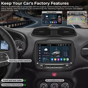 SWTNVIN car stereo with 4G and dual-band Wi‑Fi keeps you connected on the go.