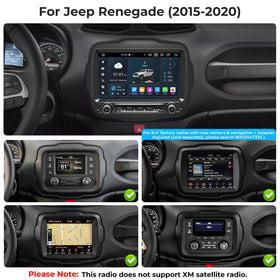 SWTNVIN Jeep Renegade Android Auto enables seamless smartphone integration.