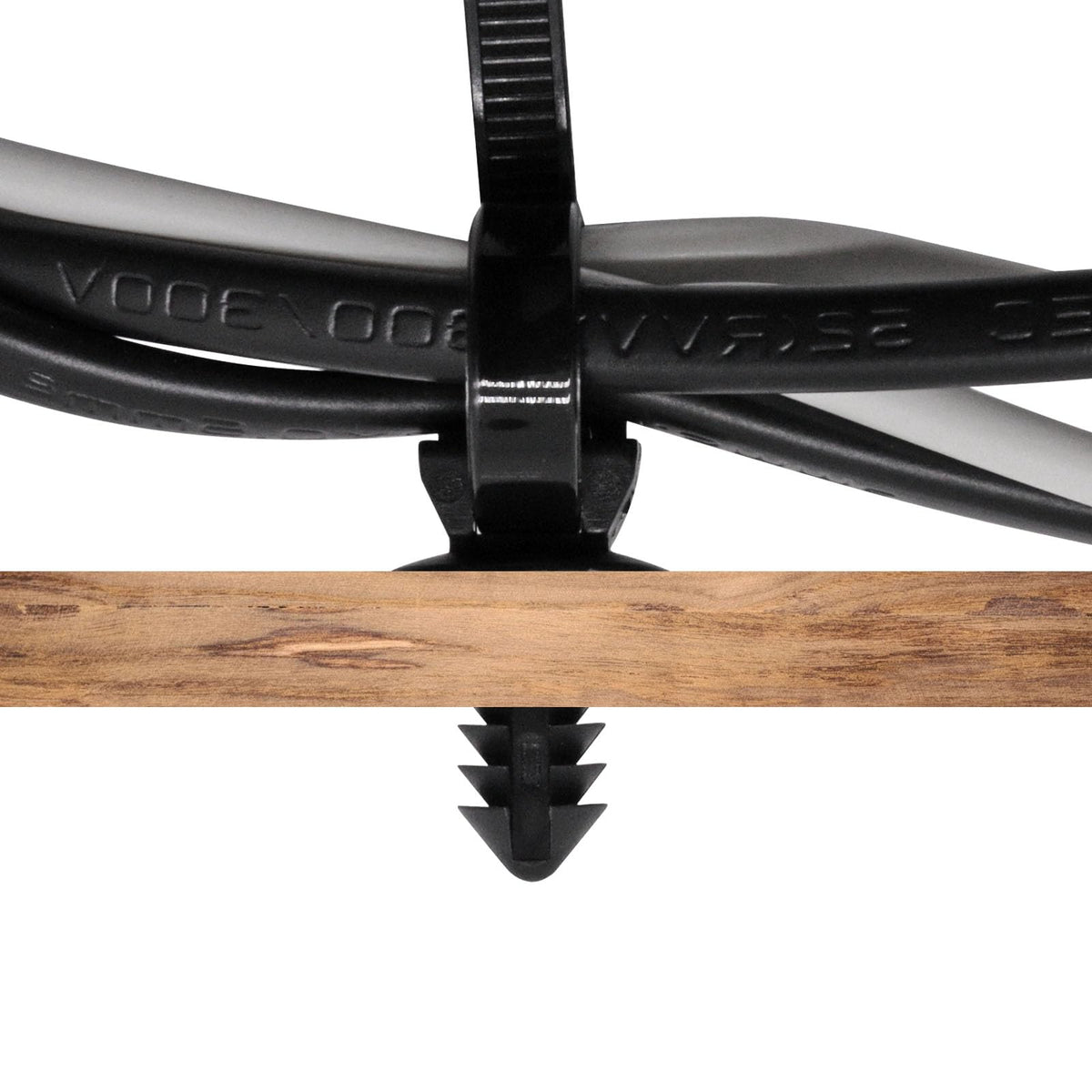 SWZHAI fir-tree design clip secures ties firmly to base panels