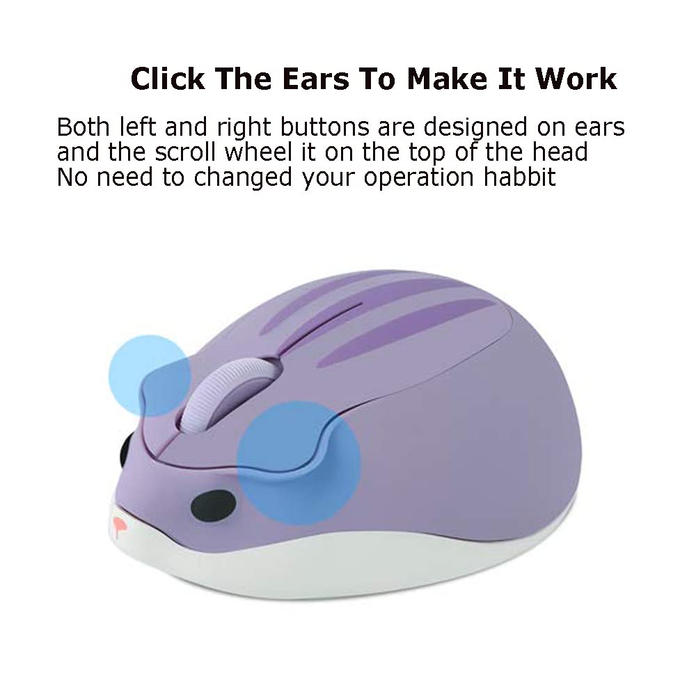 SXBan hamster mouse 1200DPI precision supports accurate navigation