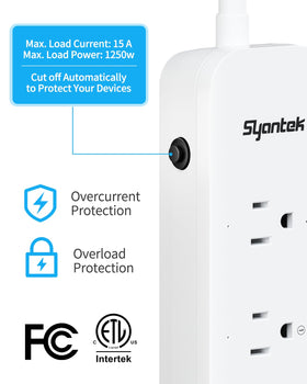 Syantek surge protection guards electronics from power spikes