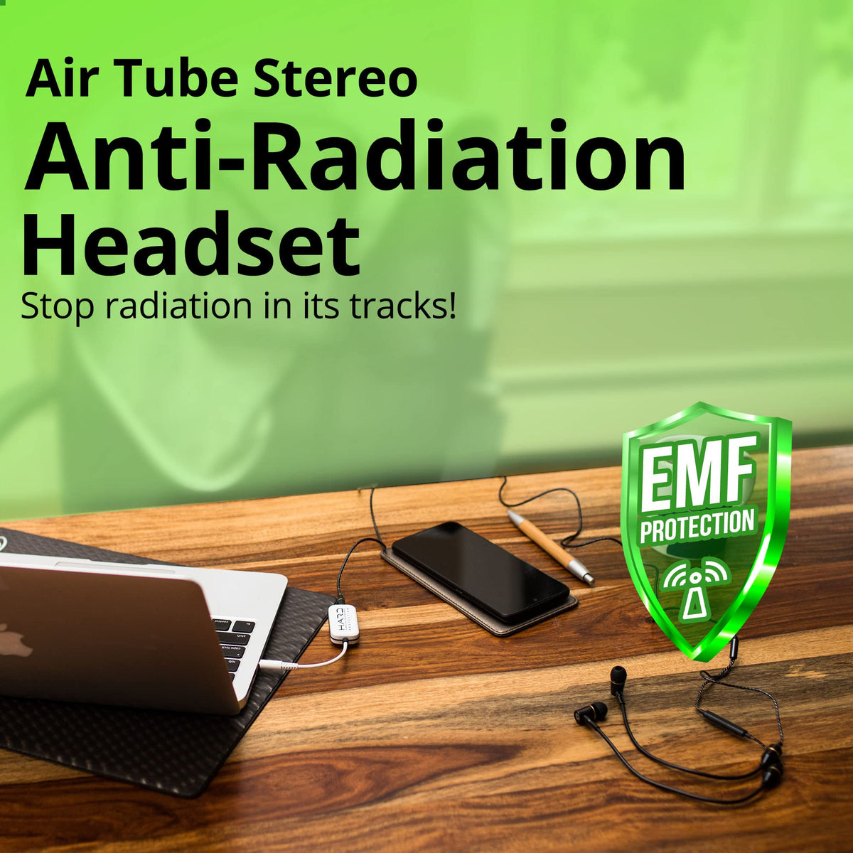 SYB air tube close-up showing hollow acoustic tube and reduced radiation path