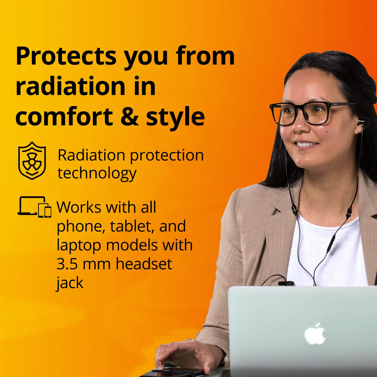 SYB headset connectors with USB-C and 3.5mm options for wide device compatibility