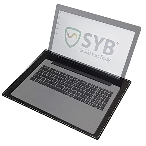SYB laptop pad on desk setup showcasing versatile home and travel use