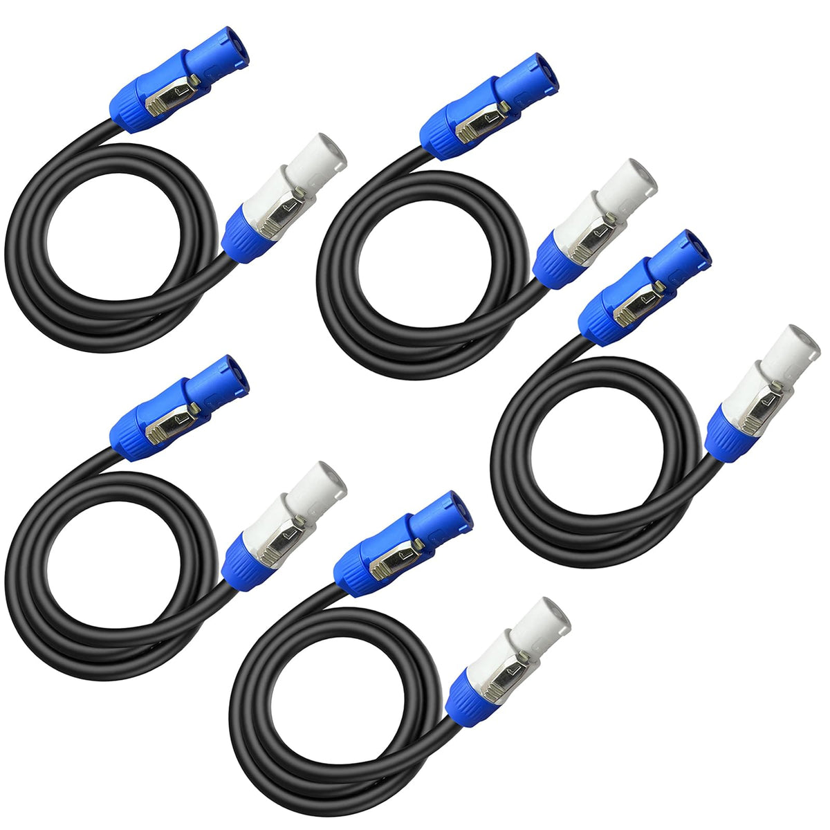 SYBECHATF PowerCon locking connector for secure stage setups and reliable power connections.