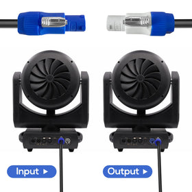SYBECHATF PowerCon 3ft twist-lock setup for fast, secure connections.