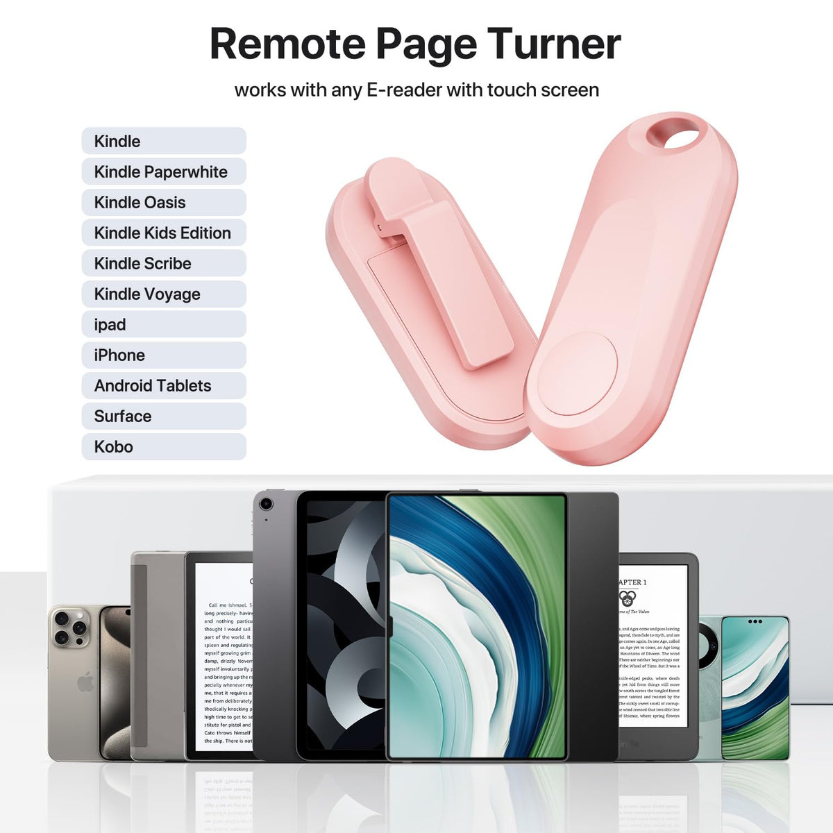 Sycelu PageTurner helps keep hands warm by avoiding direct device handling
