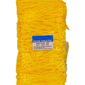 SYD CHEN front packaging showing 1000 yellow zip ties and brand advantage