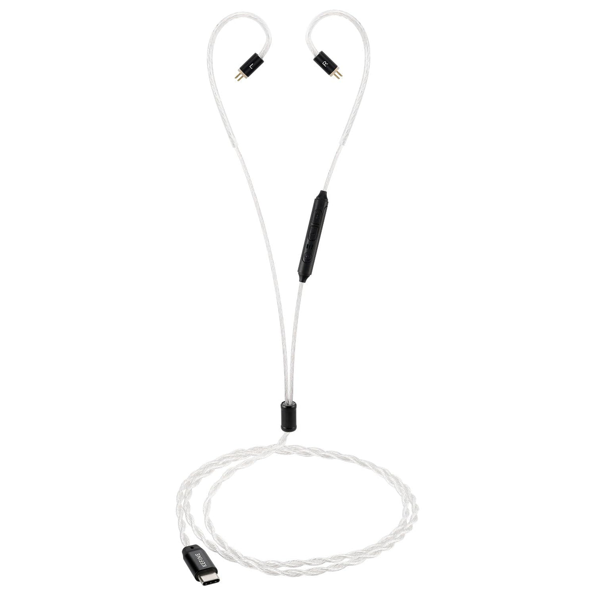 Syeindunce Kefine Klean detachable 0.78mm 2-pin design enables aftermarket cable upgrades.