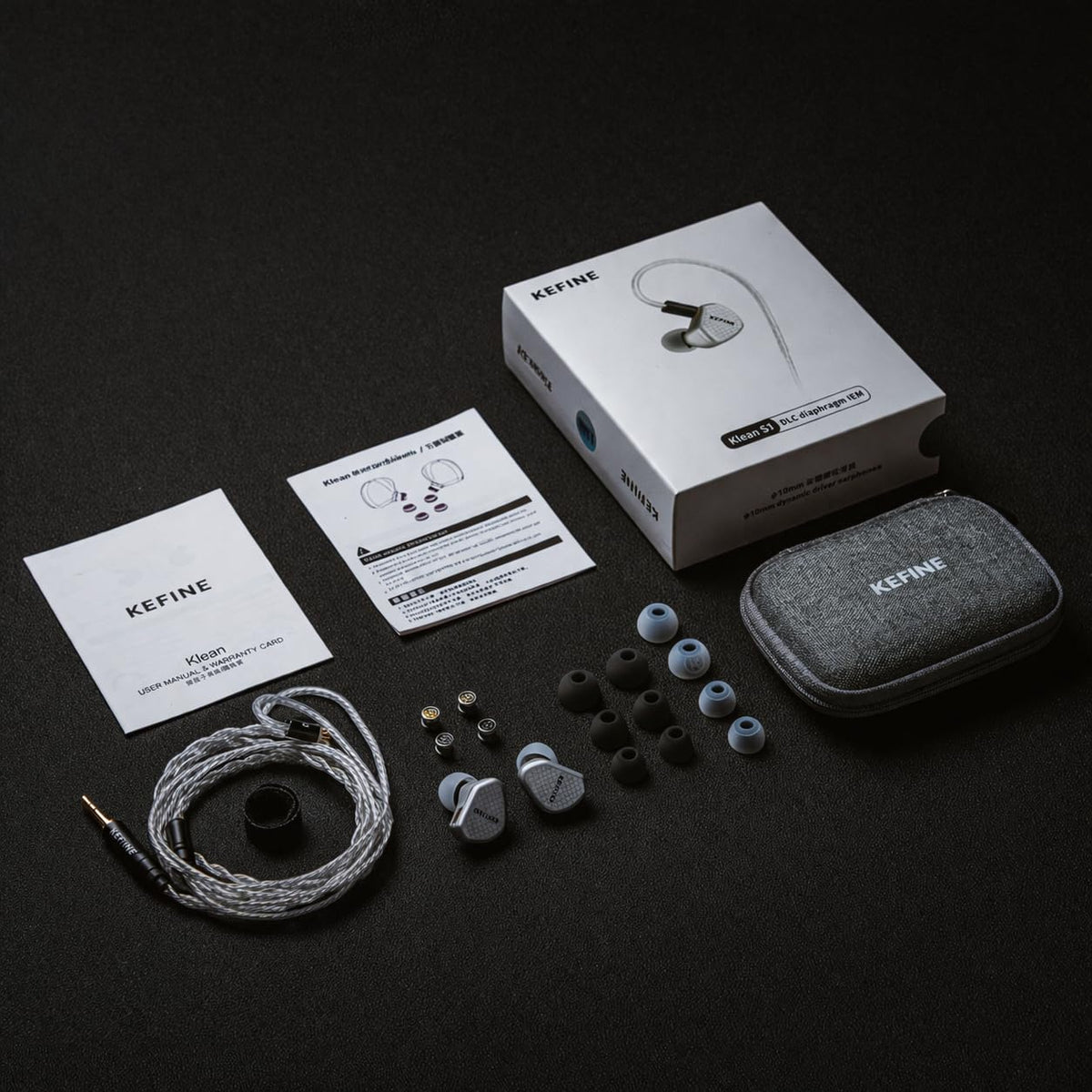 Kefine Klean SV wired IEMs suitable for monitoring work