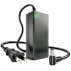 Syfrufo 14V monitor power supply front view for compact desk setup