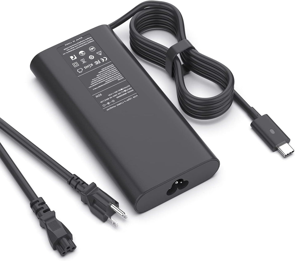Syfrufo 90W USB-C charger front view, compact design for daily use.