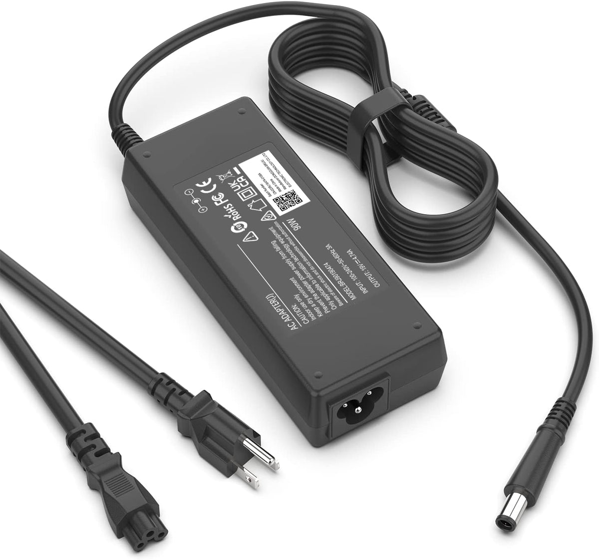 Syfrufo front adapter view showing clean housing and clear power rating, ensures reliable power