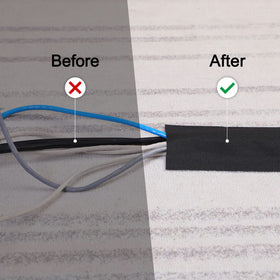Syhood adhesive backing detail highlighting strong grip and low residue