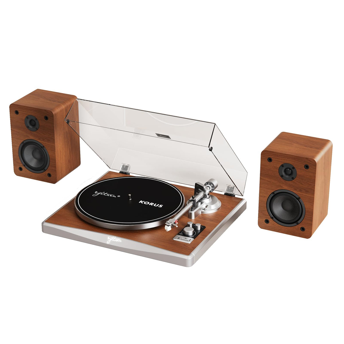 Syitren KORUS dual-speaker system delivers richer sound.