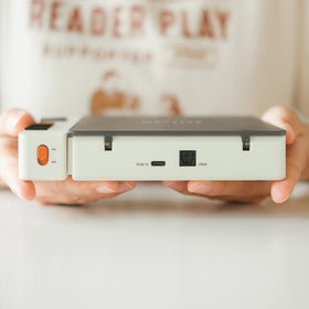 syitren R300 back ports highlight fiber output and flexible connectivity for external devices.