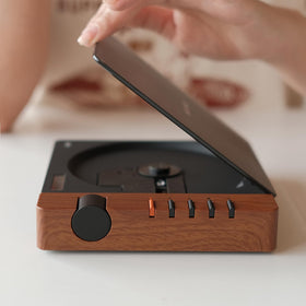 Syitren R300 Bluetooth transmitter connection allows wireless audio to speakers.