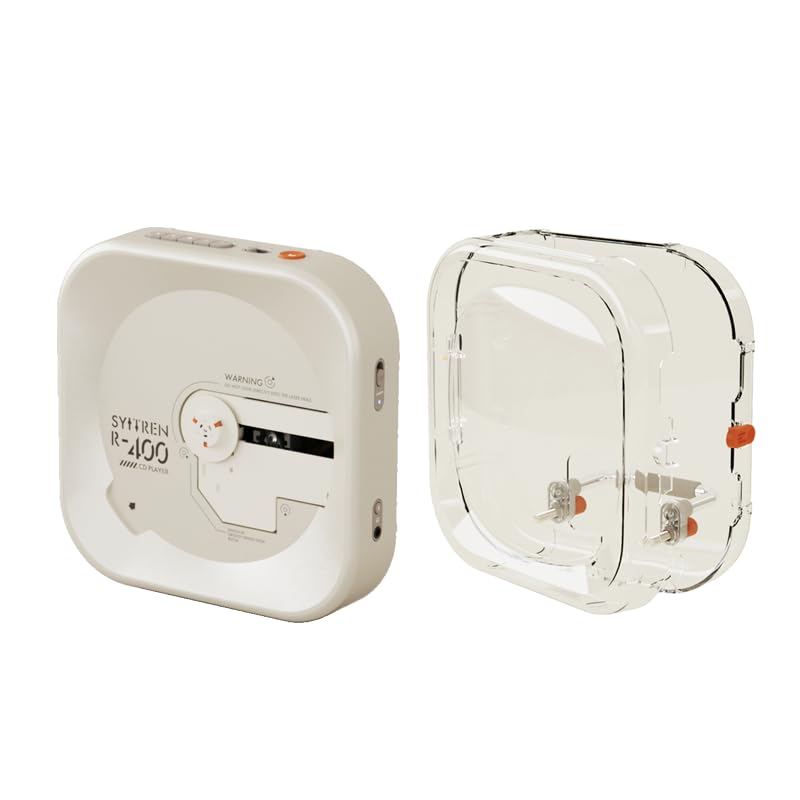 Syitren R400 1800mAh battery indicator for extended listening on the go.