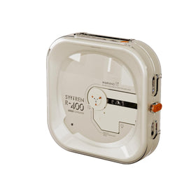 Syitren R400 front view in retro white for home listening.