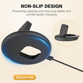 Sylacor 3.3 ft cord offers flexible reach for convenient charging.