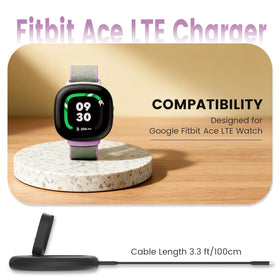 Sylacor Ace LTE charger showing magnetic attachment for easy charging.