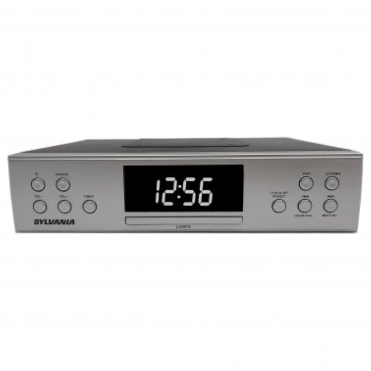 SYLVANIA PROSCAN speaker grille detail highlighting built-in hi-fi sound quality