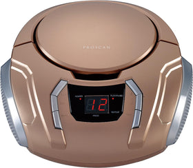 SYLVANIA front view showing controls and display for quick operation