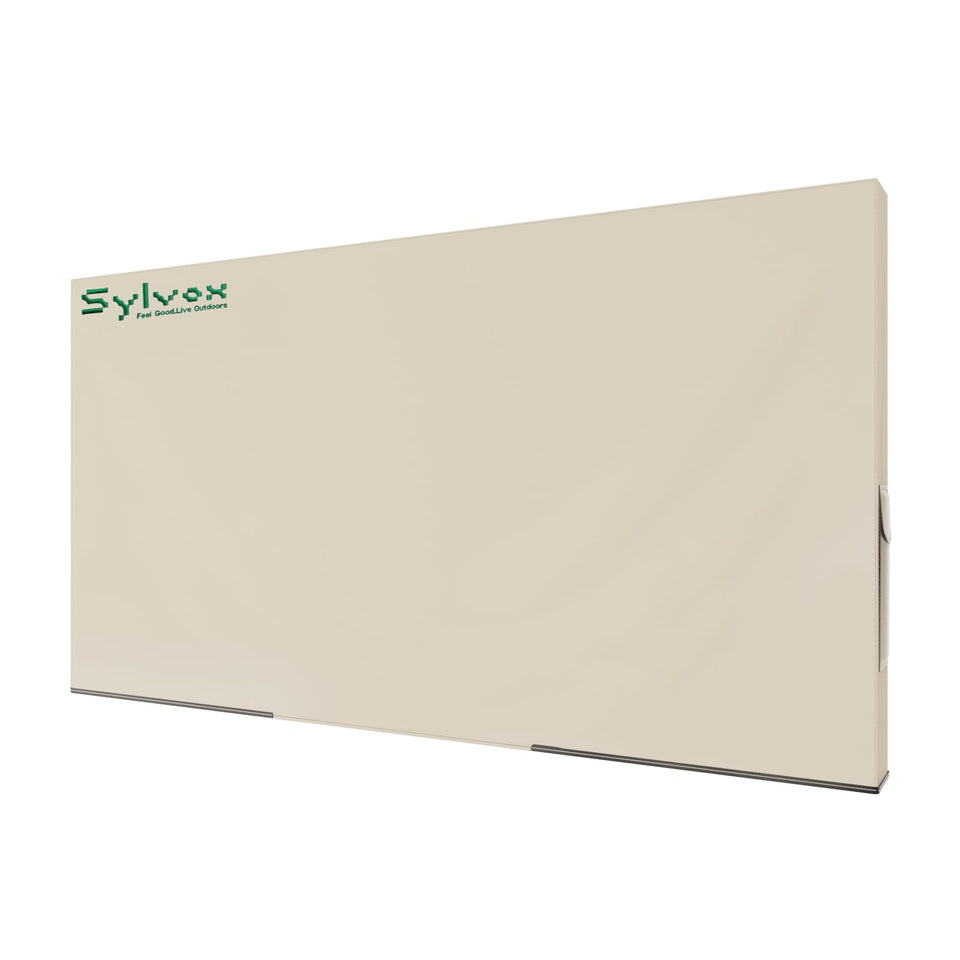 SYLVOX Outdoor TV Cover 70-75 wide-shot showing full protection