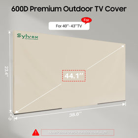 SYLVOX cover material close-up highlights waterproof 600D oxford fabric.