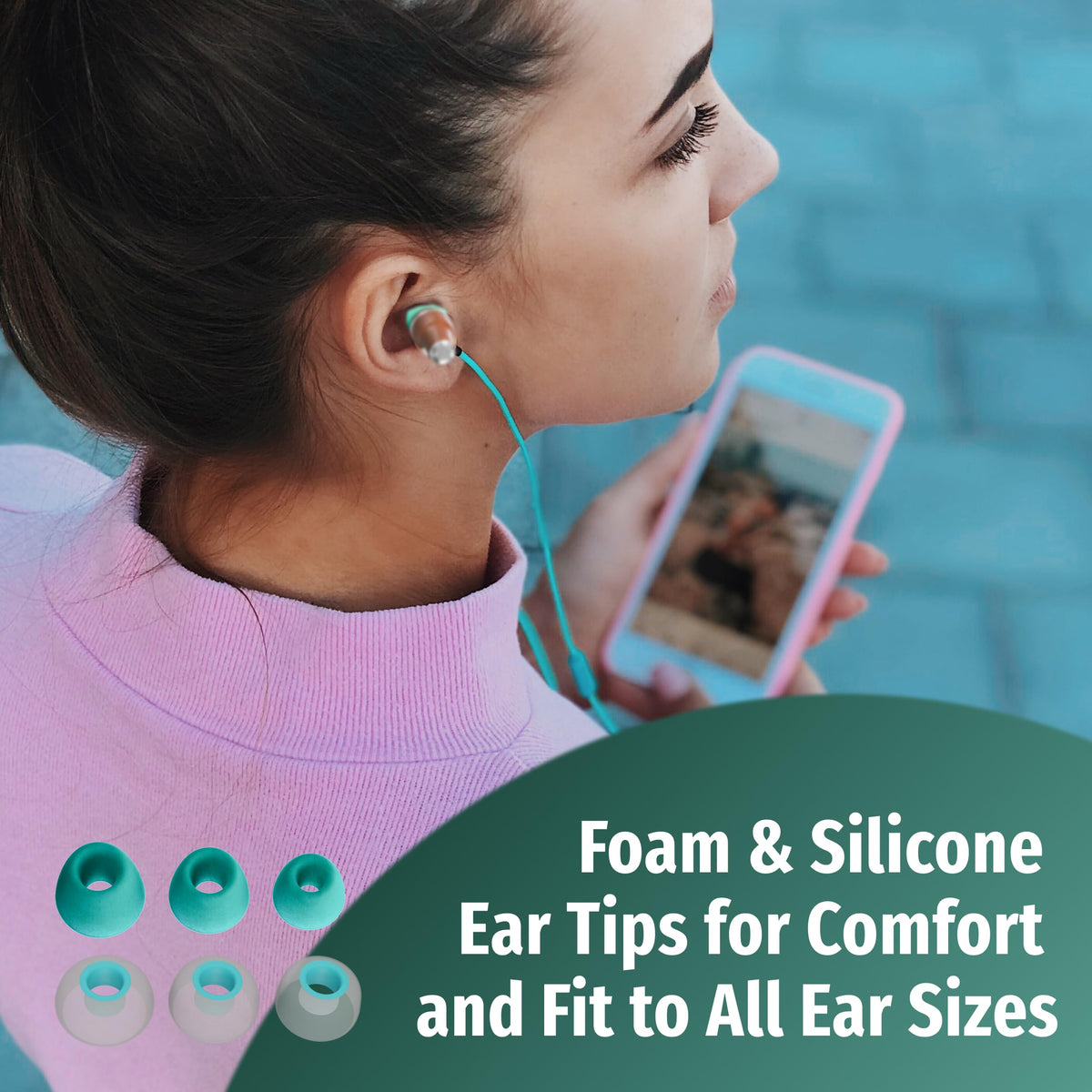 Symphonized in-line remote and microphone detail for hands-free control