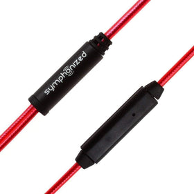 NRG earbuds with tangle-free cord for everyday listening