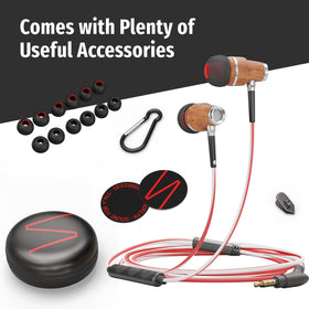 Symphonized 3.5mm plug next to coin showing compact scale and universal compatibility