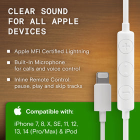 Symphonized size scale with smartphone showing Lightning connector fit and compact portability