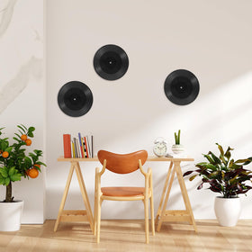 SynHHergyx party wall setup creating nostalgic atmosphere and easy decor