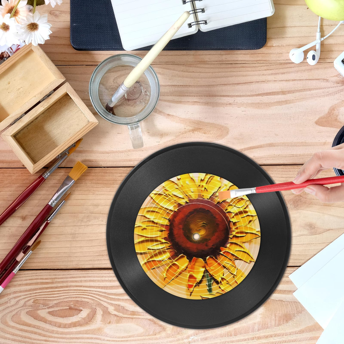 SynHHergyx size comparison with ruler showing true 12-inch diameter