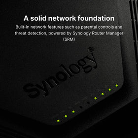 Synology MR2200ac mesh coverage in rooms enables reliable streaming.
