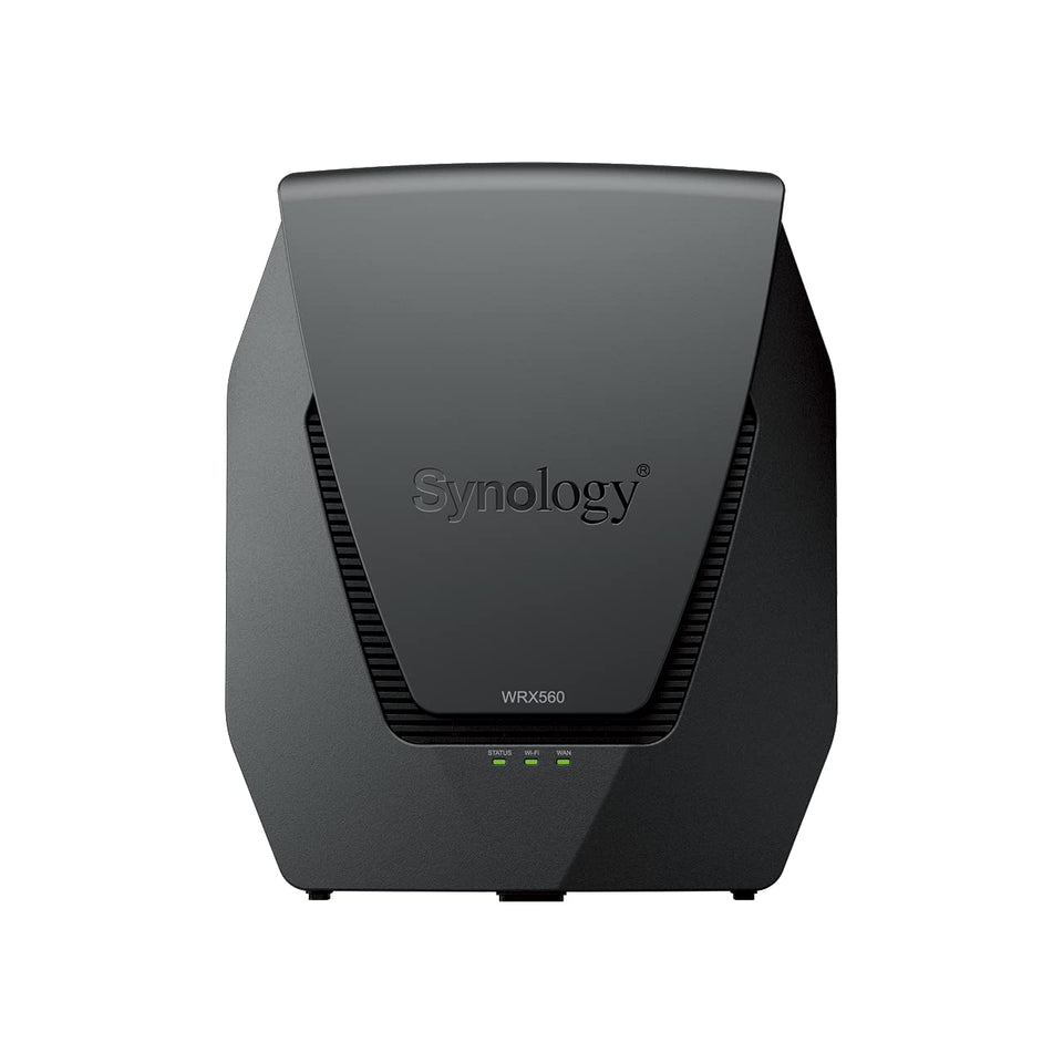 Synology WRX560 front view for home placement and coverage