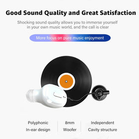 SYSFUN X7 built-in mic earbud for clear hands-free calls.